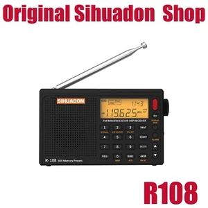 Sihuadon R108 Portable Radio FM Stereo/LW/SW/MW /AIR/DSP Digital Receiver - Zdjęcie 1 z 22