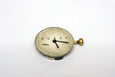 GUESS Shiojiri Japan quartz movement and dial for repairs, for parts       -3188 - Immagine 1 di 4