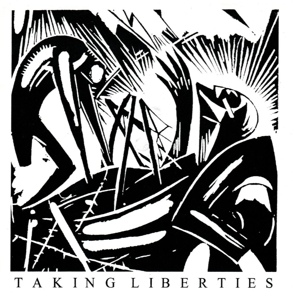 V/A - TAKING LIBERTIES 7" (1996) ÖPSTAND / SUFFER / SEEIN' RED / UNHINGED - Bild 1 von 1