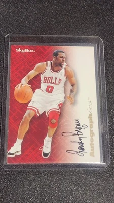 Skybox Premium Autographics 1996-97 tinta negra Randy Brown automático Foto 1 de 2