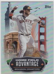 Actualización Topps 2023 Brandon Crawford Home Field Advantage HFA #HA-28 Giants - Imagen 1 de 1