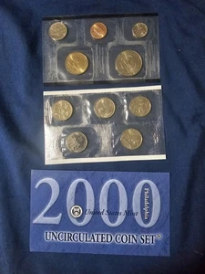 2000 Philadelphia Uncirculated Coin Set - Picture 1 of 2