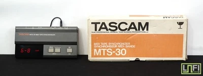 Tascam MTS-30 Vinatge Compact MIDI Tape Synchronizer - Powers On - NOT TESTED! - Image 1 of 4