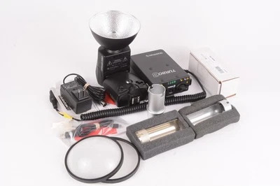 Quantum QF8C QFlash Trio para Canon con batería Turbo3 y accesorios #Z-RC2391 Foto 1 de 4