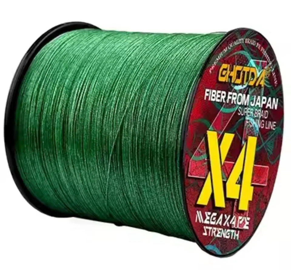 Ghotda X4 Green 100m 2.0# 0.23mm 28LB Braided Fishing Line Strong Japan - Image 1 of 2