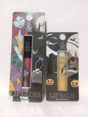 NUEVO Disney Pesadilla antes de Navidad Brillo Labial y Bálsamo Labial Set TIKTOK VIRAL Foto 1 de 4