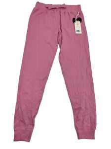 C&C California Girls Pink Elastic Waist Drawstring Sweatpants Jogger Size 14/16