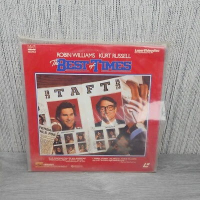 The Best of Times Laserdisc Robin Williams, Kurt Russell Movie Extended Play - Image 1 of 2