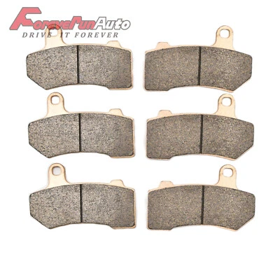 Pastillas de freno delanteras y traseras sinterizadas para Harley Davidson FLHR Road King 2008-2020 Foto 1 de 2
