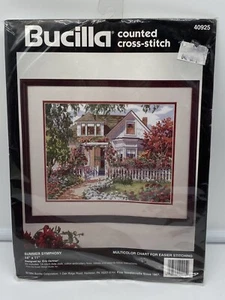 Vintage 1994 Bucilla Counted Cross-Stitch Summer Symphony 40925 Unopened Package - Picture 1 of 5
