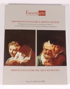PRL) ASTA CATALOGO FARSETTI ARTE VILLA MANSI LUCCA DIPINTI PIAZZETTA SCULTURE XX - Picture 1 of 4