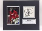 RARE Andy Cole Manchester United Signed Photo Display + COA AUTOGRAPH MAN UTD