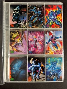 1995 Marvel Masterpieces - Complete Set (-14) + 19x Limted - Mint - Picture 1 of 22