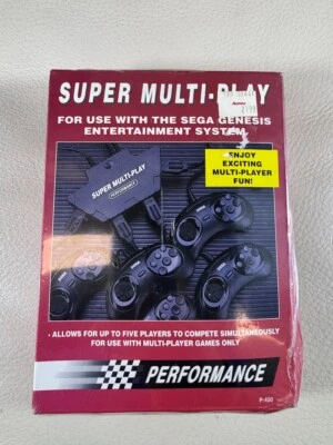 Super Multi-Play Performance Model P450 for Sega Genesis up to 5 Players SEALED - Image 1 of 3