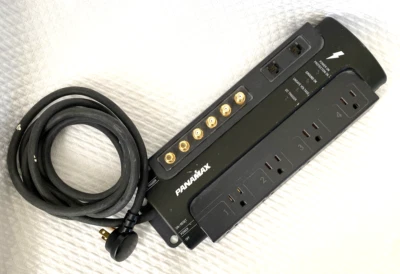 Panamax  M8HC-PRO MAX-PR0 Power Surge Protector For Parts, Unsafe Voltage Light - Image 1 of 4
