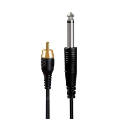 Dragonhawk 硅胶柔软纹身 RCA 连接器夹线适用于纹身机 031-3 — 第 1/3 张图片