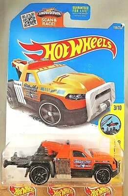 Hot Wheels Treasure Hunt #168 HW City Works 2016 3/10 REPO DUTY naranja/negro  Foto 1 de 4
