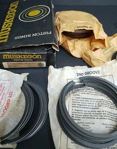 Muskegan Piston Ring set IHC Truck V461 Engine PS1429 STD 4.125 bore - Imagen 1 de 5