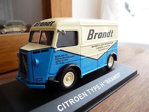 Superbe ! CITROËN Type H  "Brandt"  1/43 Camionnettes d'Antan Altaya  Neuf