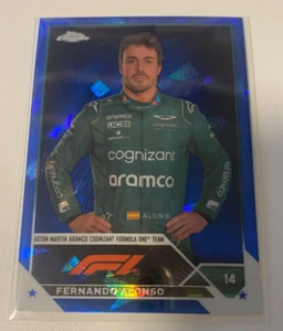 Topps Chrome 2023 Formula 1 Sapphire Edition Fernando Alonso #32 Base Portrait - Bild 1 von 2
