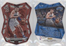 2015-16 Panini Spectra Red Die-Cut Prizm /25 Nikola Vucevic #40