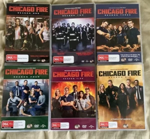 CHICAGO FIRE Complete Seasons 1 - 8 + 12 51xDVD Region 4 New/As New/VGC FreePP - Picture 1 of 5