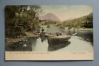 Postcard, Loch Lomond Ben Cross, Rowing Boat