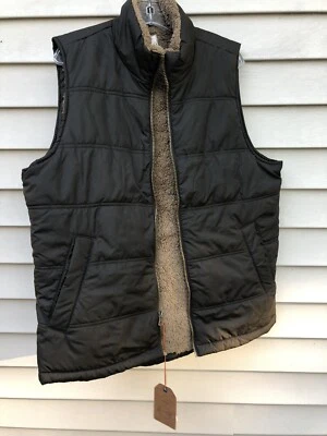 Chaleco acolchado resistente a la intemperie para hombre verde oliva talla L Foto 1 de 4