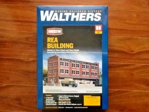 WALTHERS 1/87 HO SCALE CORNERSTONE REA BUILDING KIT ITEM # 933-3095 F/S NEW - Picture 1 of 5