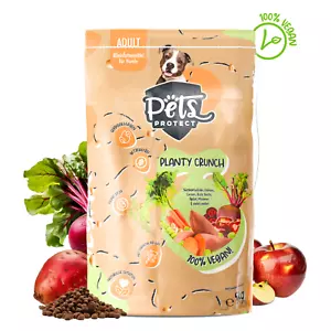 PLANTY CRUNCH | Trockenfutter Hunde | Vegan, Vegetarisch & Getreidefrei | 5 kg - Bild 1 von 8