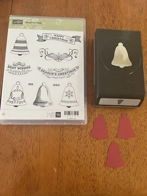Stampin' UP! Seasonal Bells Stamp Set & Coordinating Punch - Imagem 1 de 4