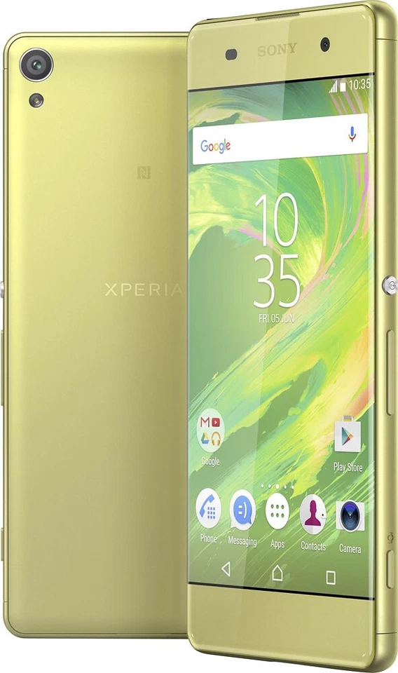 Sony Xperia XA F3113 16gb cell 5 in smartphone android lime gold GSM 4G LTE  New - Image 1 of 1