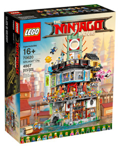 LEGO Ninjago City (70620) - 4867 Pieces - New In Sealed Box - Unopened