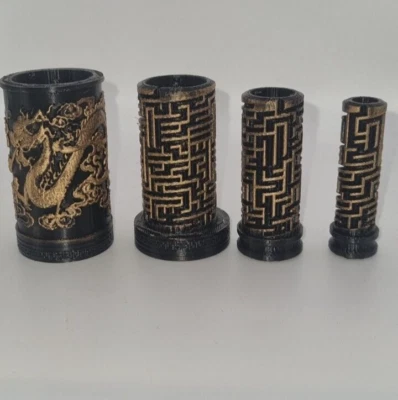 Dragon Maze Puzzle MazeBox Teaser Gift Box Russian Doll Money secret Box - Image 1 of 4