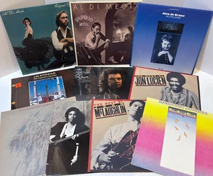 Jazz / Fusion Vinyl LP Lot Al Di Meola Lee Ritenour Pat Metheny John McLaughlin - Imagen 1 de 11