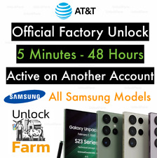 Samsung Active On Another Account Factory Unlock Service For All AT&T ATT Models