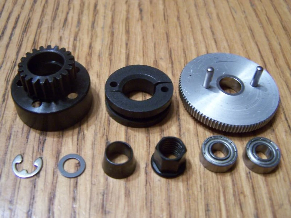 Embrague Fit Traxxas 4910 2.5 T-maxx 20t Campana Engranaje Resorte Rodamientos Motor Volante Foto 1 de 1