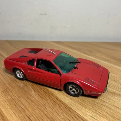 Vintage Polistil Ferrari 308 GTB Red 1977 Italian Diecast 1:25 Scale Model S61 — 第 1/4 张图片