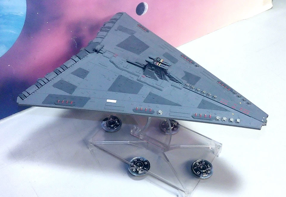 Star Wars Armada Secutor- class Star Destroyer 9" Painted Resin Game Miniature - Image 1 of 4