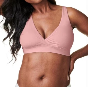 Bravado! Sujetador para dormir de enfermería de ballet para mujer Designs. Talla L, tono peonía polvorienta - Imagen 1 de 9