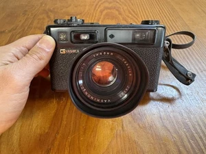 Yashica Electro 35 GT 35mm Rangefinder Film Camera W 45mm 1.7  Parts READ - Picture 1 of 18