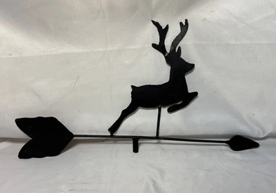 Vintage Weather Vane Topper Deer Ornament Arrow 22"W 12"H - Image 1 of 4