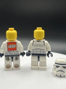 Lego Star Wars LFL Lego Group Stormtrooper Minifigure Misprint Prototype Error - Picture 1 of 4