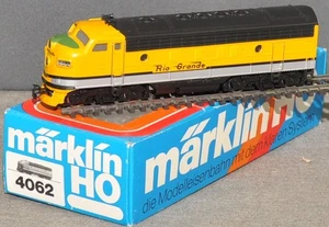 Märklin 4062 .5 Diesellok-Ergänzungsteil f F7 Rio Grande A-Unit fabrikneu OVP H0 - Picture 1 of 1