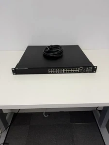 Dell PowerConnect 5524P 24-Port PoE 2-SFP+ Gigabit Managed Network Switch 08PY35 - Afbeelding 1 van 18
