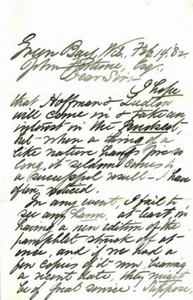 PENOBSCOT MINIERA 1882 TERRITORIO DAKOTA DT STOCK LETTERA KELLY WILSONS JOHN FORTUNE - Foto 1 di 4