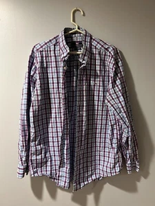 Vineyard Vines Langarmhemd mit Knöpfen Herren Medium kariert Walhemd - Bild 1 von 4