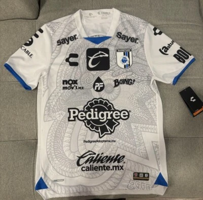 Camiseta Hombre Pequeña - Charly Blanca Queretaro FC 2022/23 Tercera Auténtica Foto 1 de 4