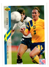 Upper Deck World Cup USA 1994 Jan Eriksson Sweden National Team Card # 88    d