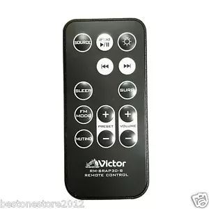 Nuevo Control Remoto Original Victor RM-SRAP30-B - ¡Vendedor de EE. UU., ¡¡Envío Gratuito!¡! - Imagen 1 de 5